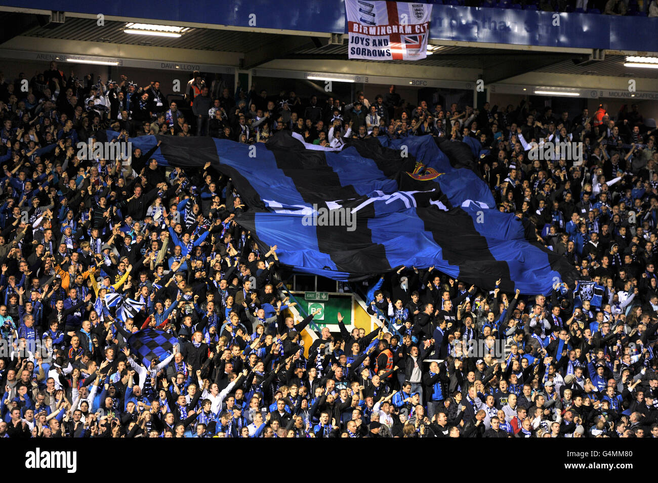 Club Brugge Fans During Europa League Editorial Stock Photo