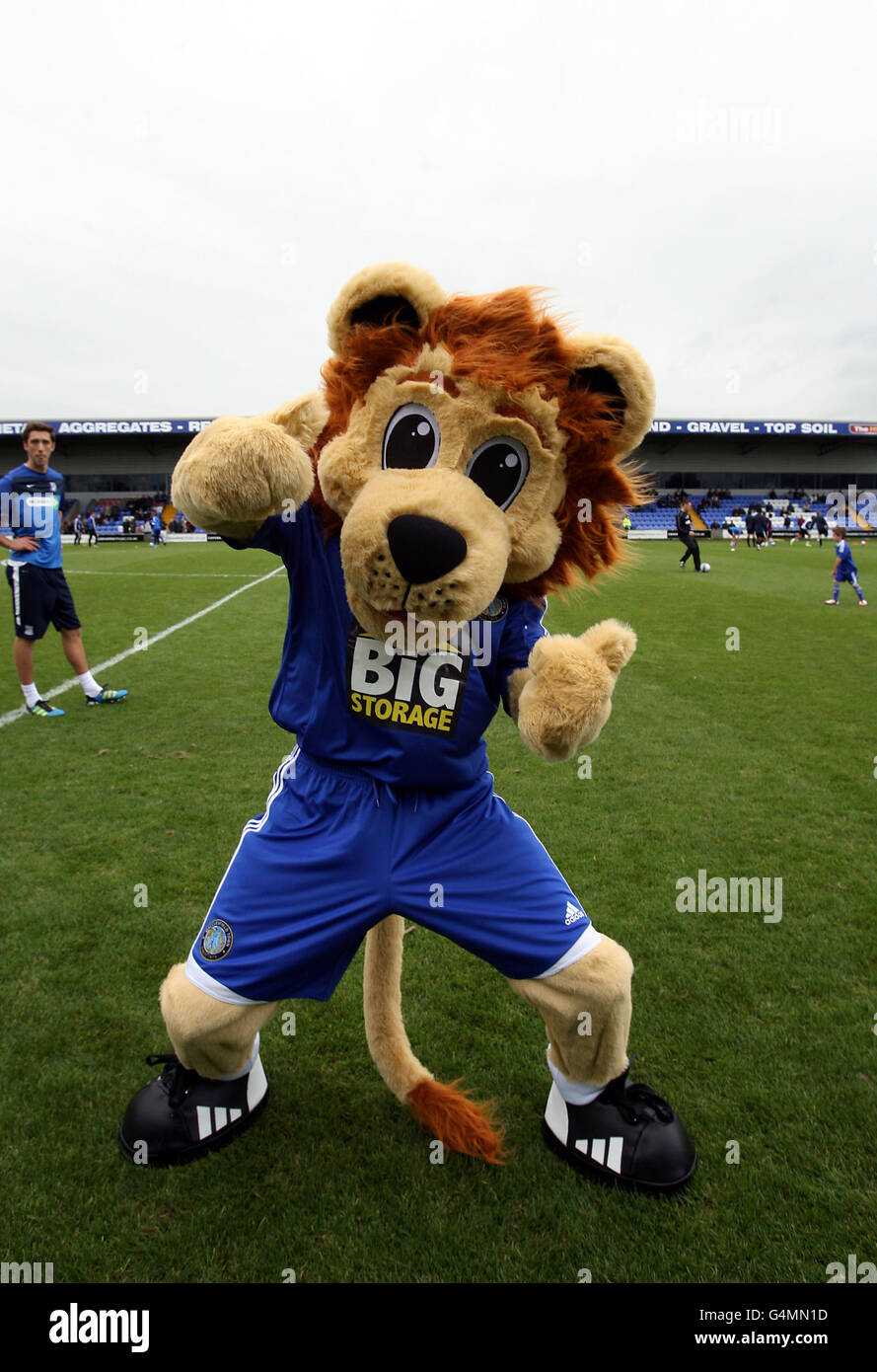 Millwall FC - Millwall v Rotherham United matchday mascots