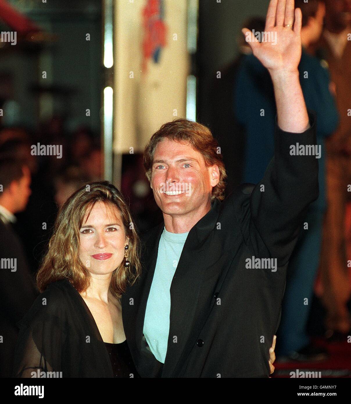 Christopher Reeve Wife High Resolution Stock Photography And Images Alamy