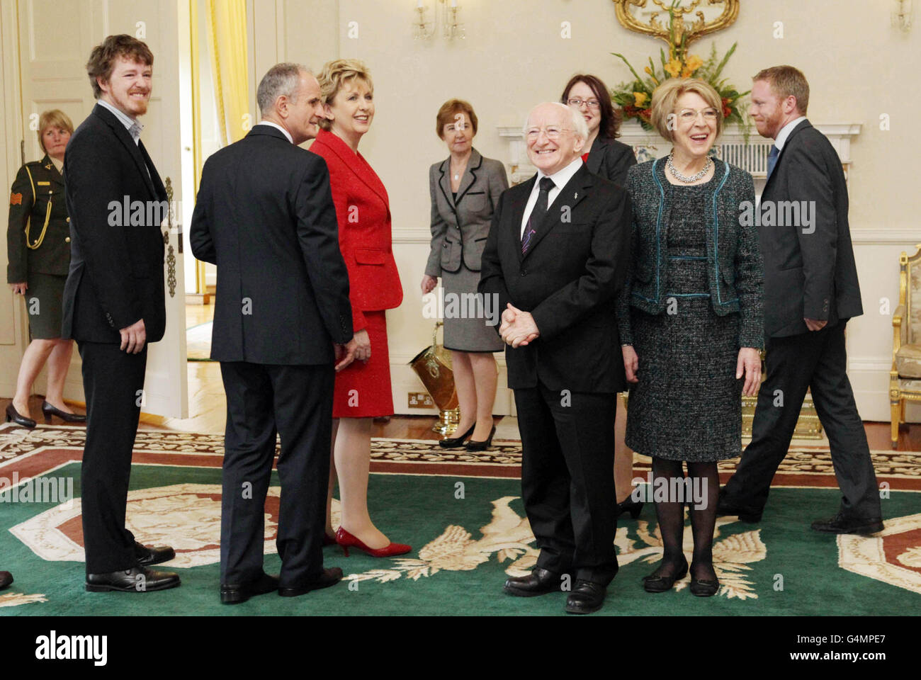 Irish Presidential race Stock Photo Alamy