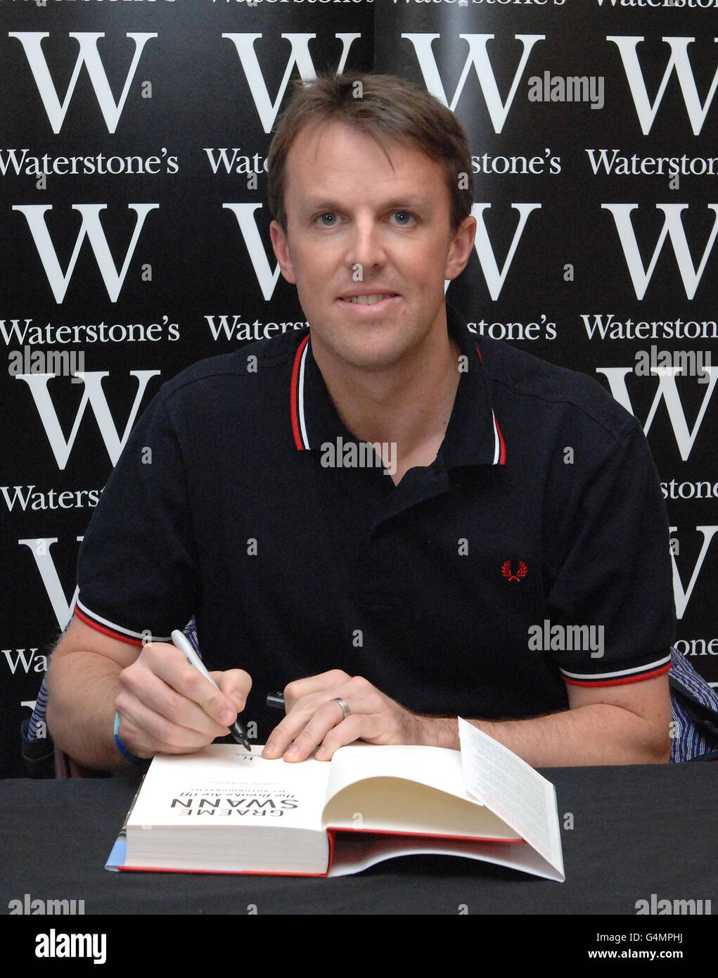 Cricket Graeme Swann Book Signing Waterstones Nottingham Stock