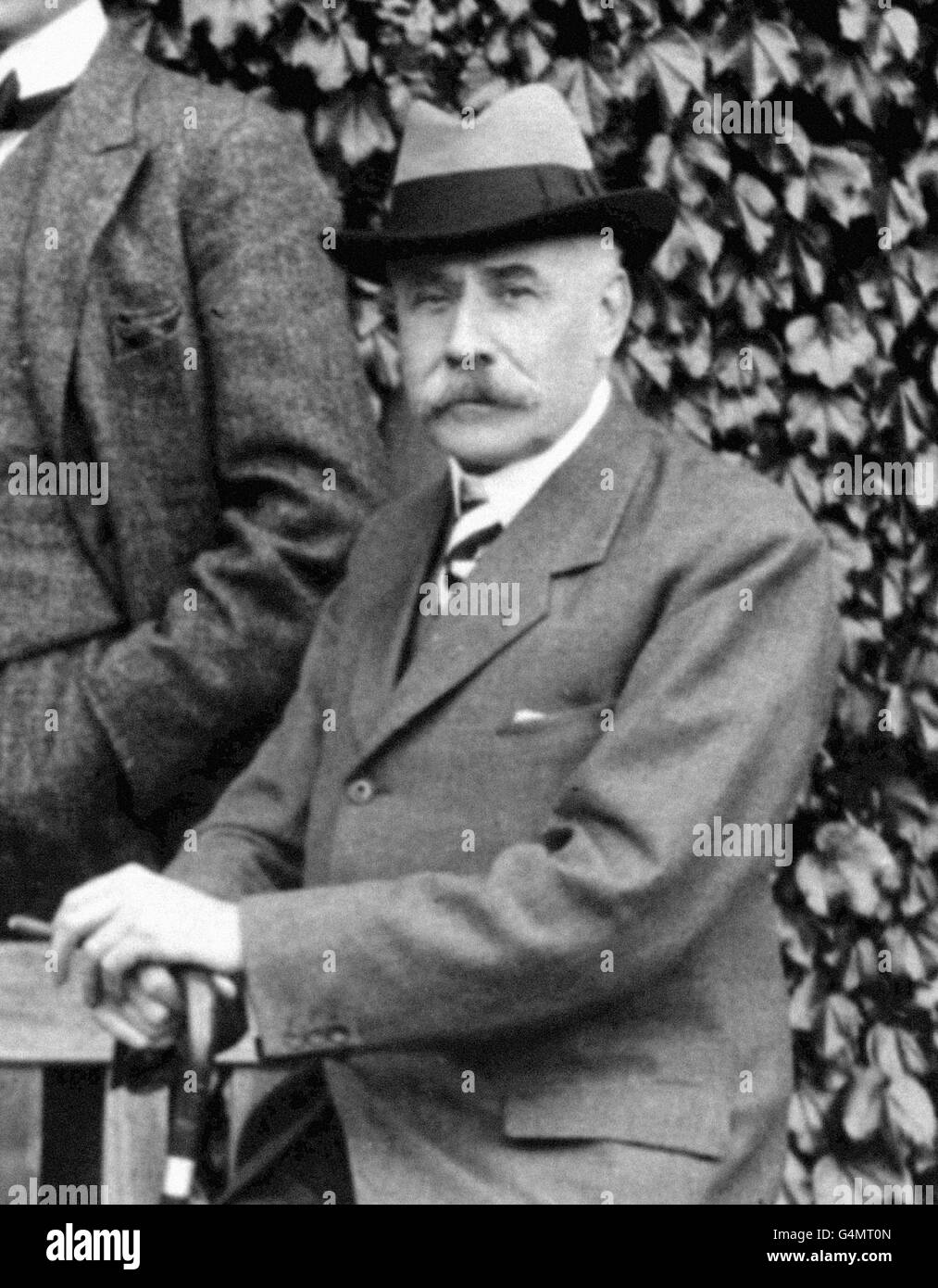 Sir Edward Elgar O.M,at Crowborough, Sussex. Stock Photo