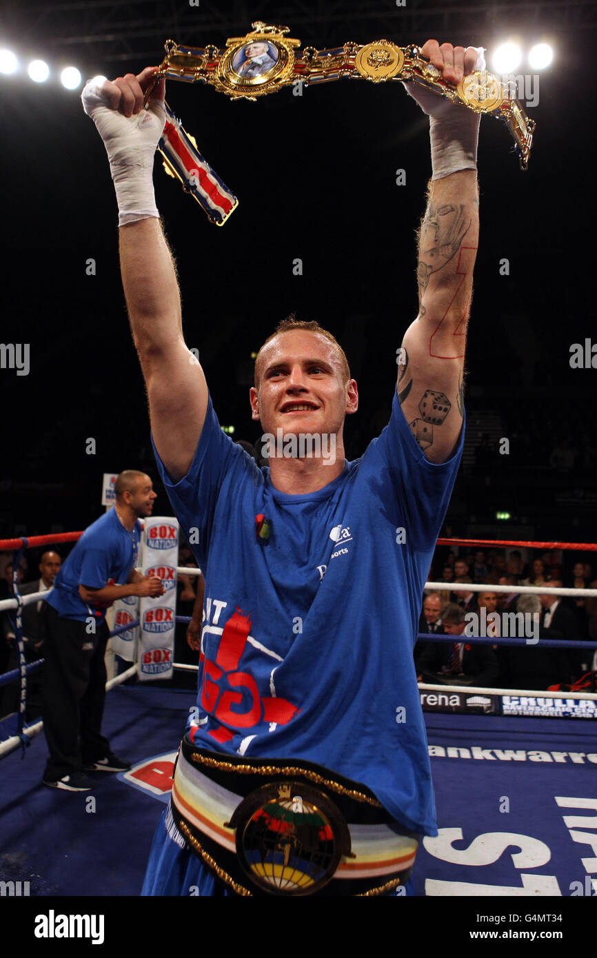 Boxing British and Commonwealth Supermiddleweight Title Groves v Paul Smith