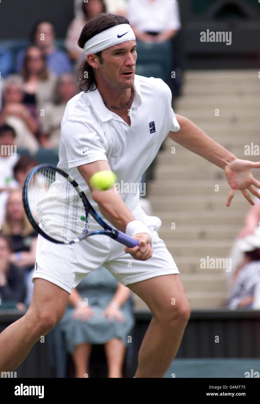 TENNIS Wimbledon/Moya Stock Photo