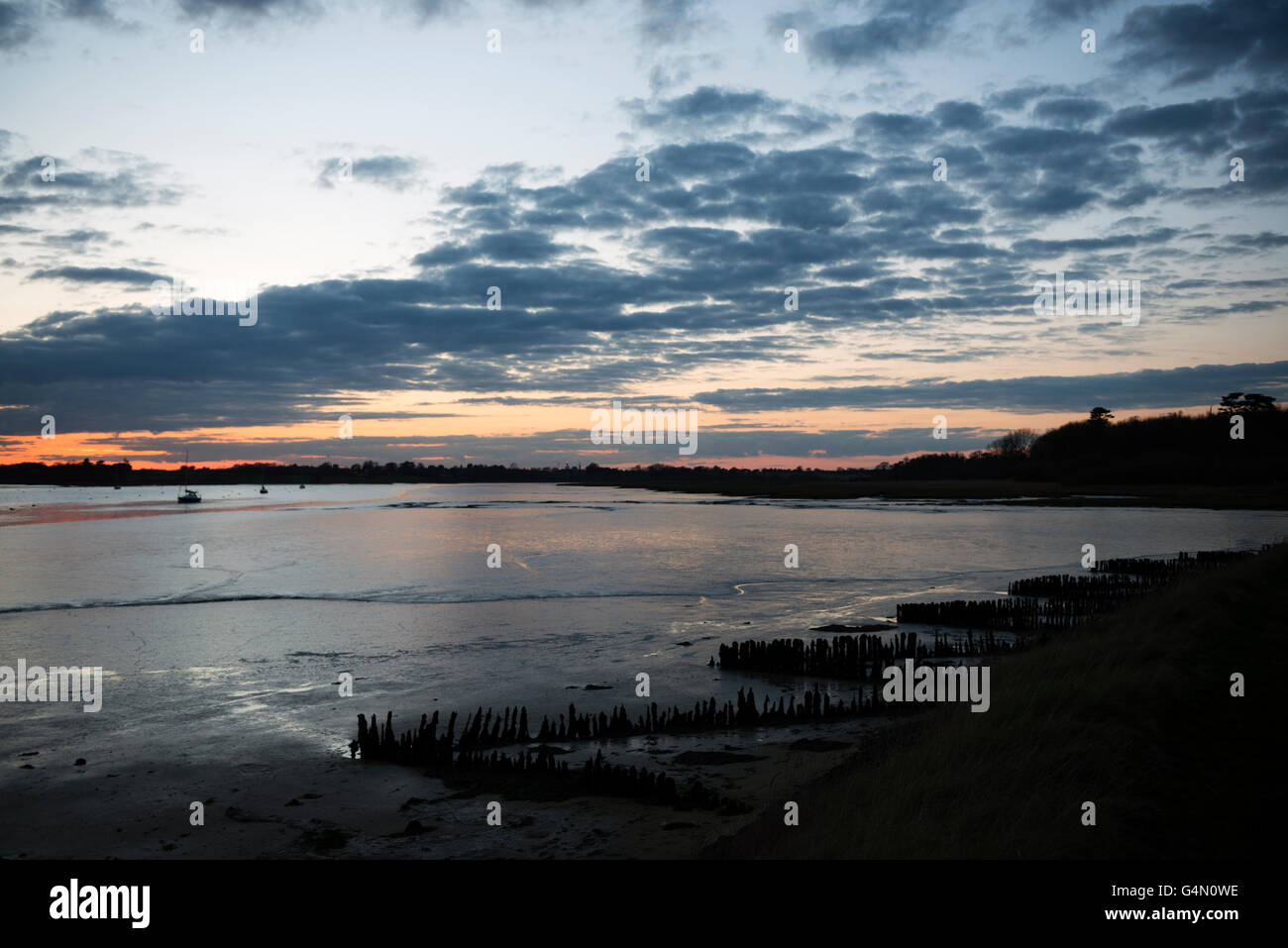 Low tide river deben hires stock photography and images Alamy