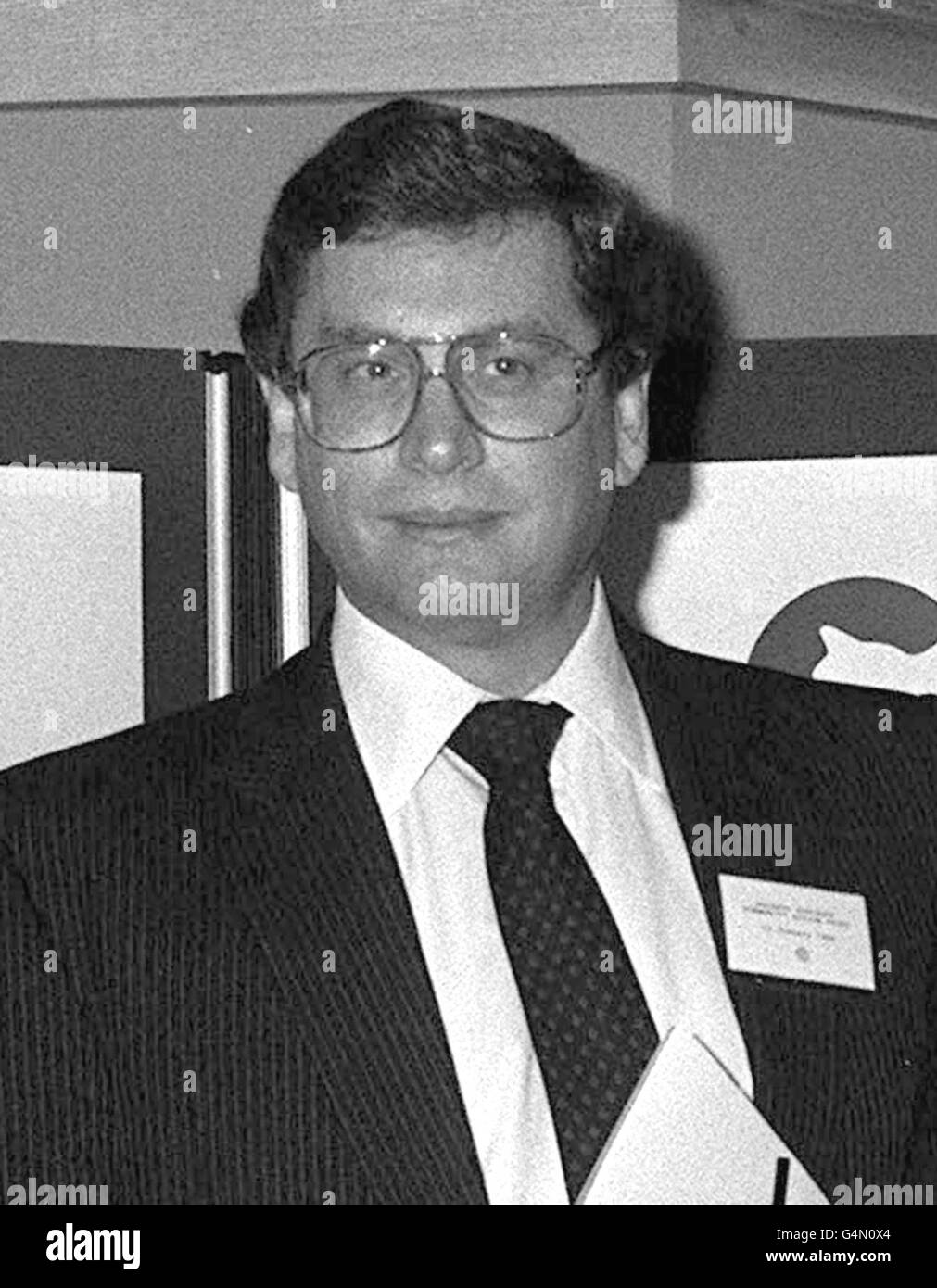 Michael Ashcroft, chairman of Hawley Group (industrial services), during the launch of Community Action Trust (CAT). 31/03/00: Ashcroft is to become a life peer in the House of Lords in a new list of working peers announce by the Goverment. * 12/1/88: a scheme aiming to bring together business, the media and the police to provide rewards to informants. *17/7/99: As Tory Party treasurer, Ashcroft has denied ever being involved in drug running or money laundering amid reports that the US Drug Enforcement Administration has a file on him. 21/7/99: Ashcroft said he was issuing a writ for libel Stock Photo