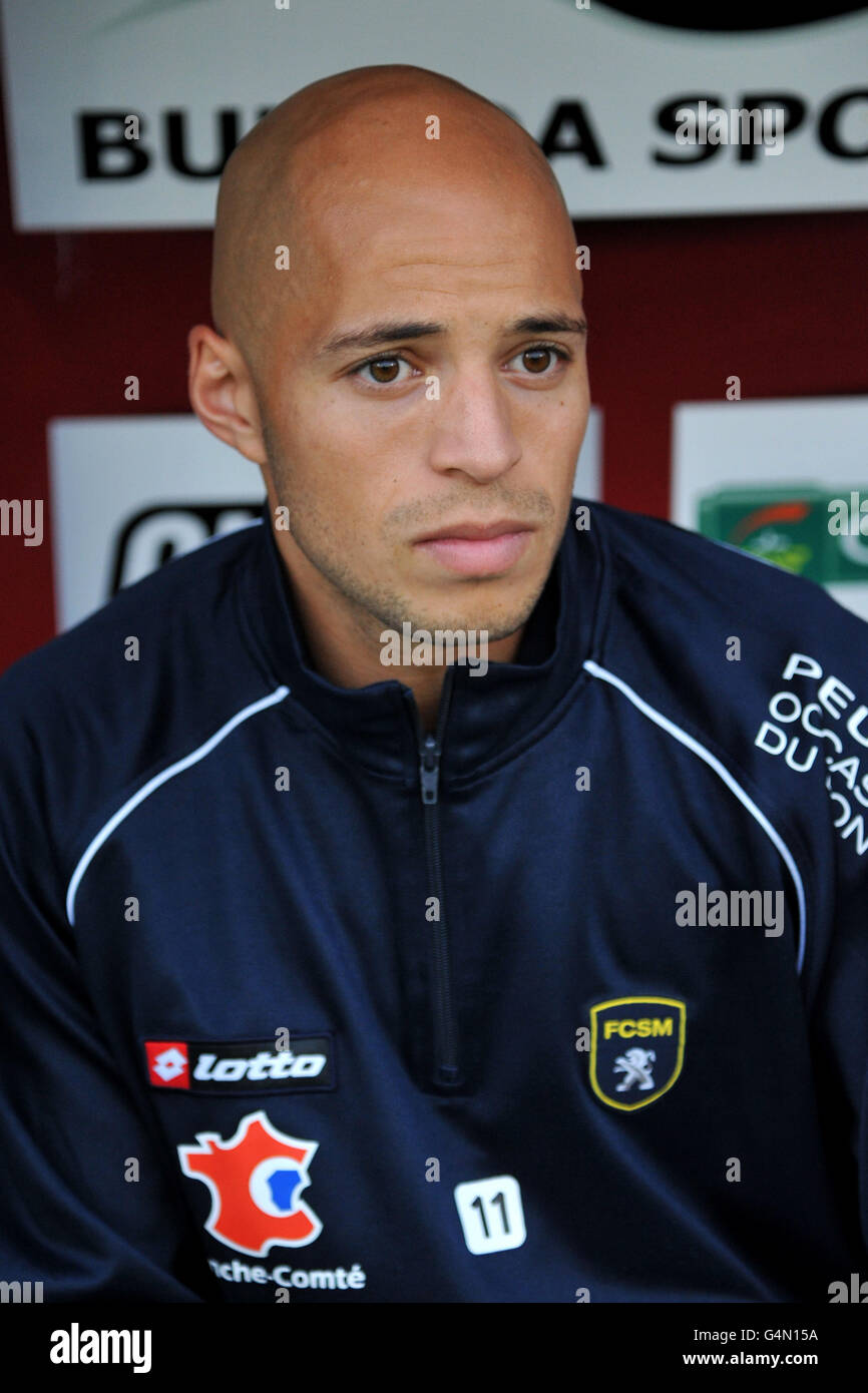 Soccer - French Ligue 1 - Nice v Sochaux - Stade du Ray. Yassin Mikari, Sochaux Stock Photo