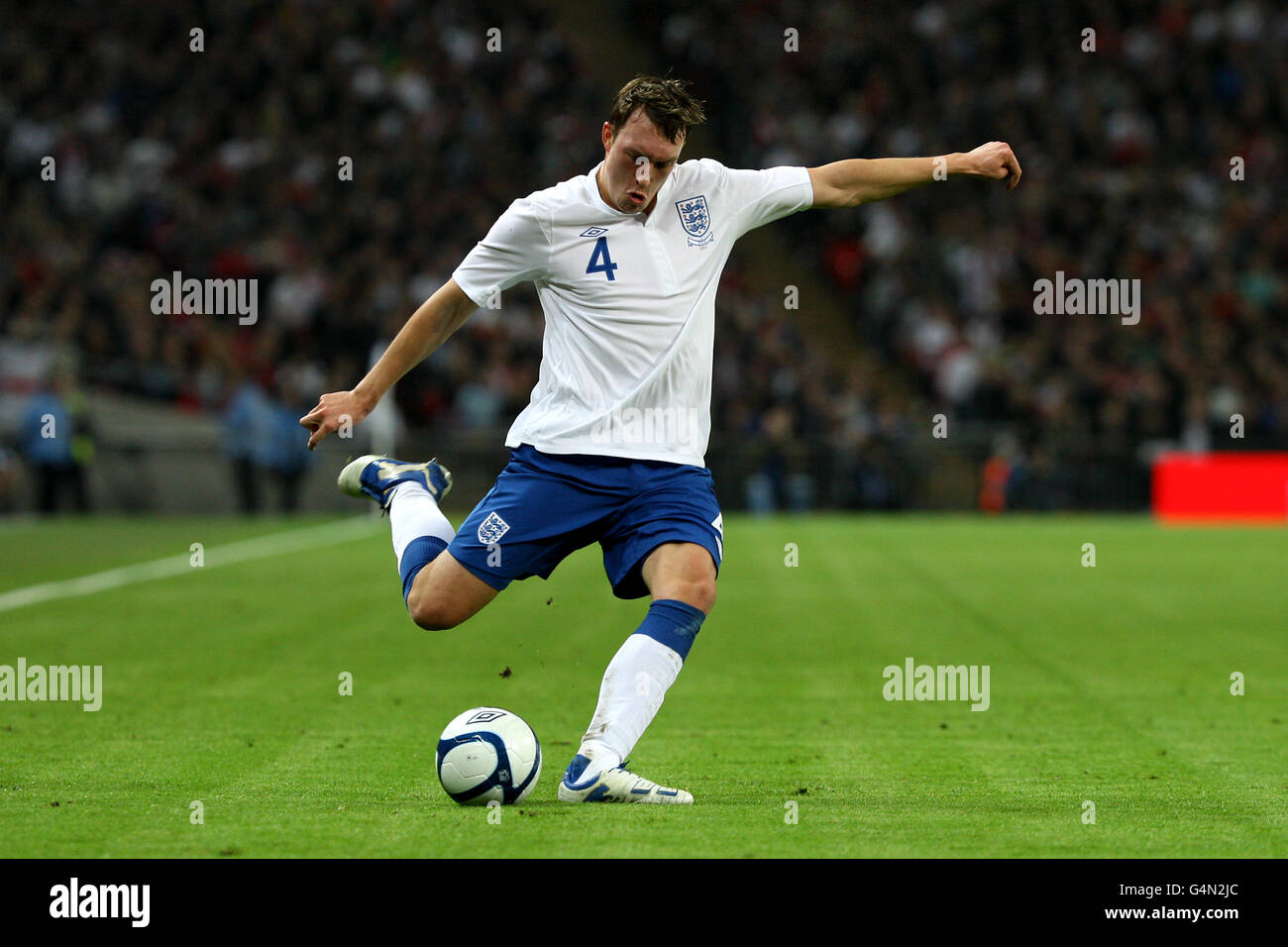 Soccer - International Friendly - England v Spain - Wembley Stadium Stock Photo