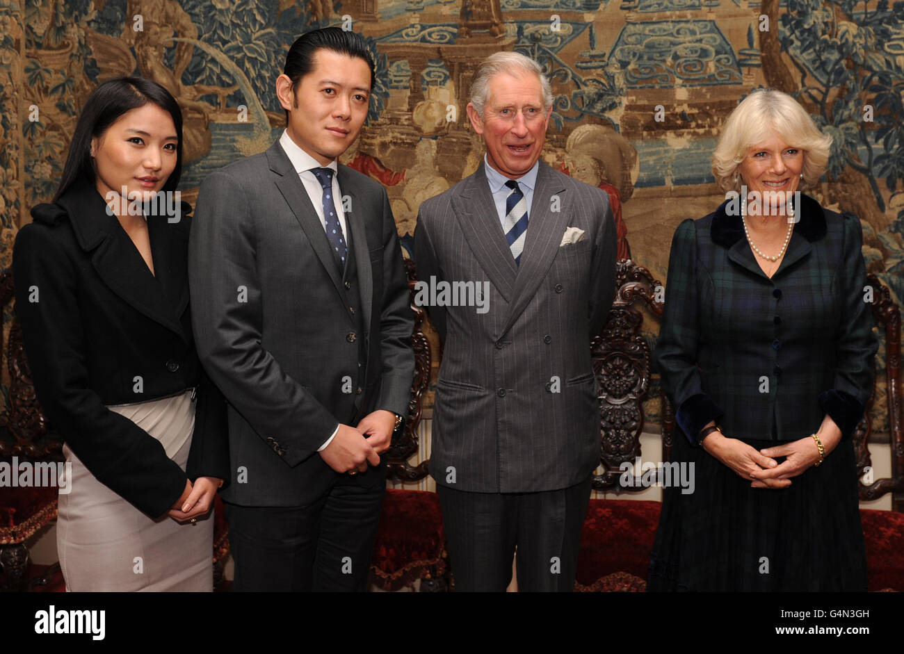 King And Queen Of Bhutan