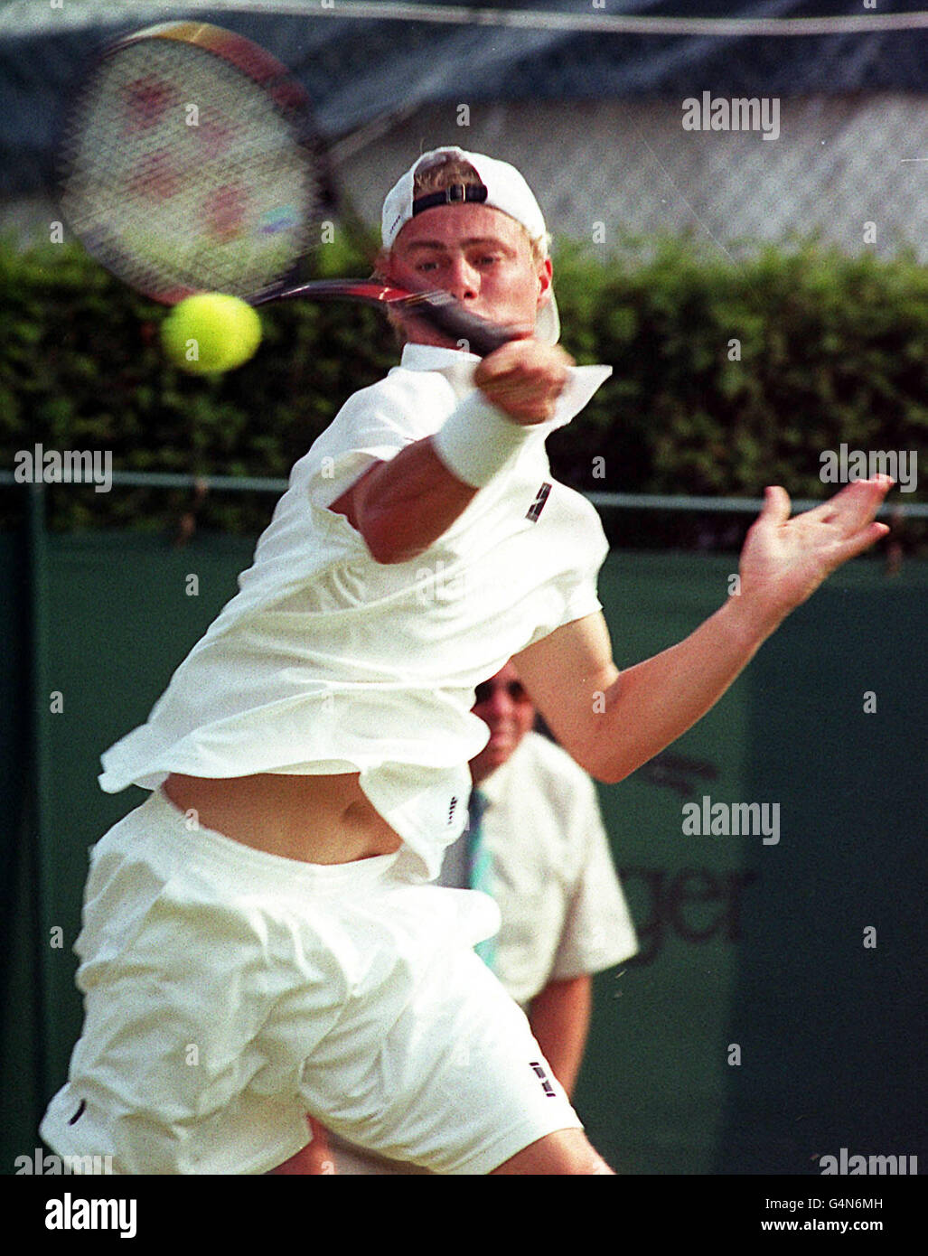 Tennis baseball cap lleyton hewitt hi-res stock photography