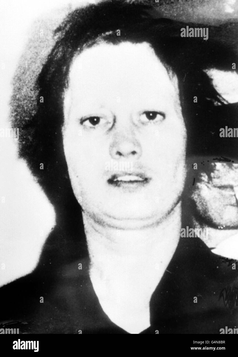 Ulrike Meinhof, one of the leaders of the gang that terrorised Germany for ten years, and committed suicide by hanging herself. With Andreas Baader she was responsible for forming the Red Army Faction. 18/10/77: Baader commits suicide. * Baader followed her example by commiting suicide in his prison cell. Stock Photo