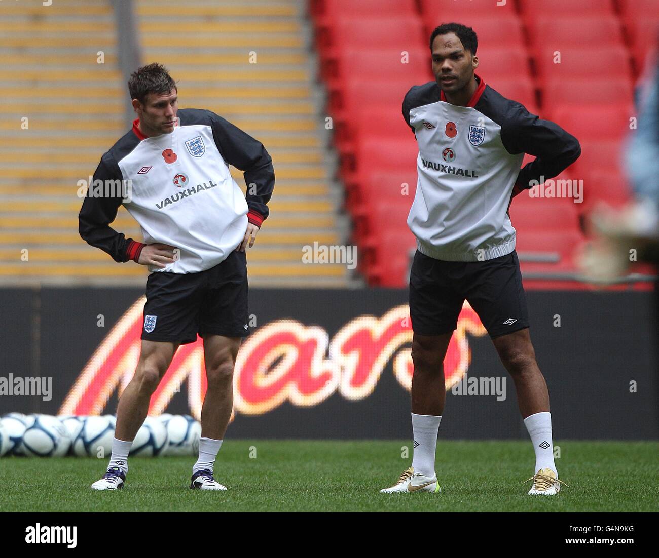 Soccer - International Friendly - England v Spain - England Training Session and Press Conference - Wembley Stadium Stock Photo