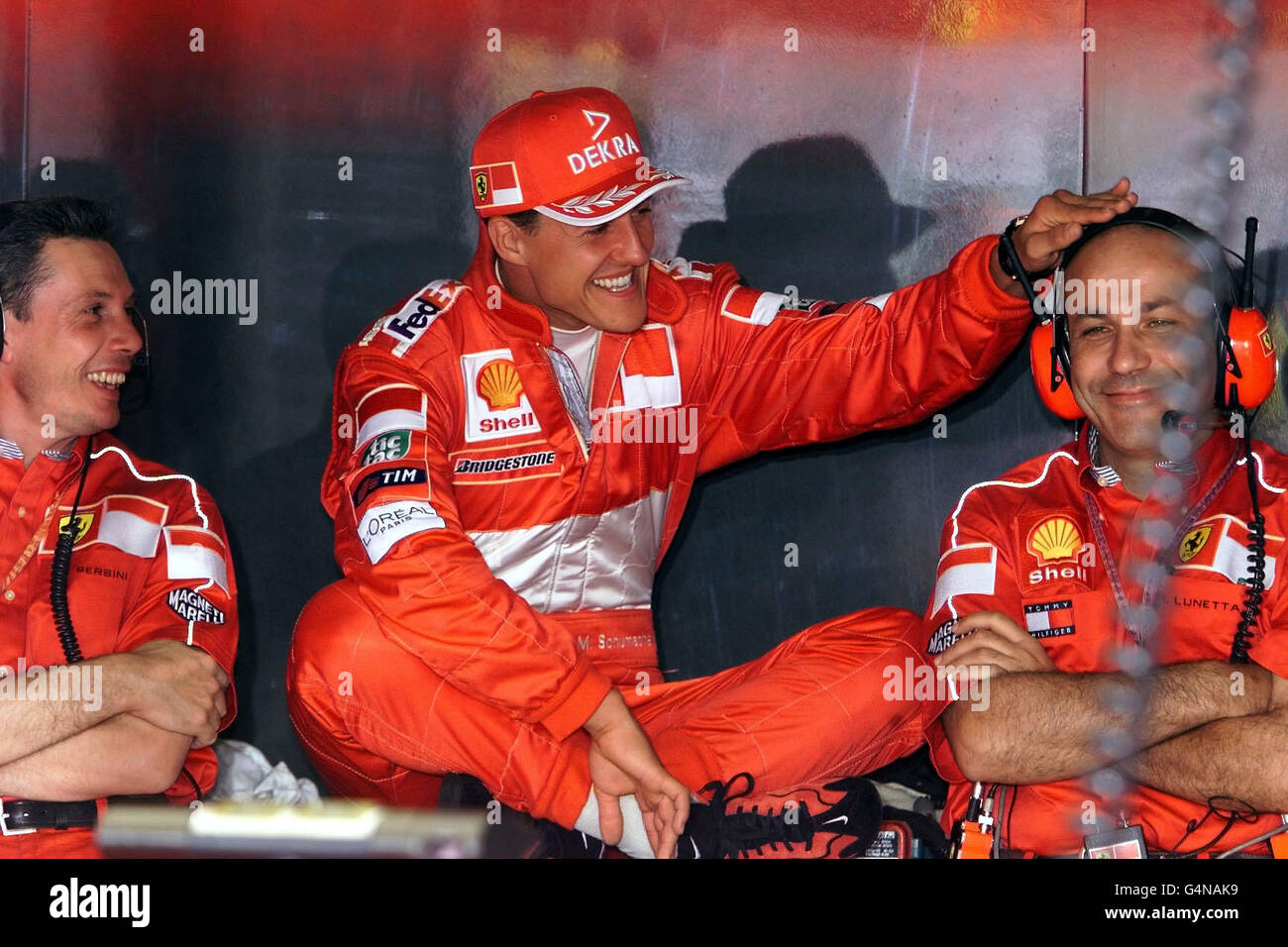 Michael schumacher cap hi-res stock photography and images - Alamy