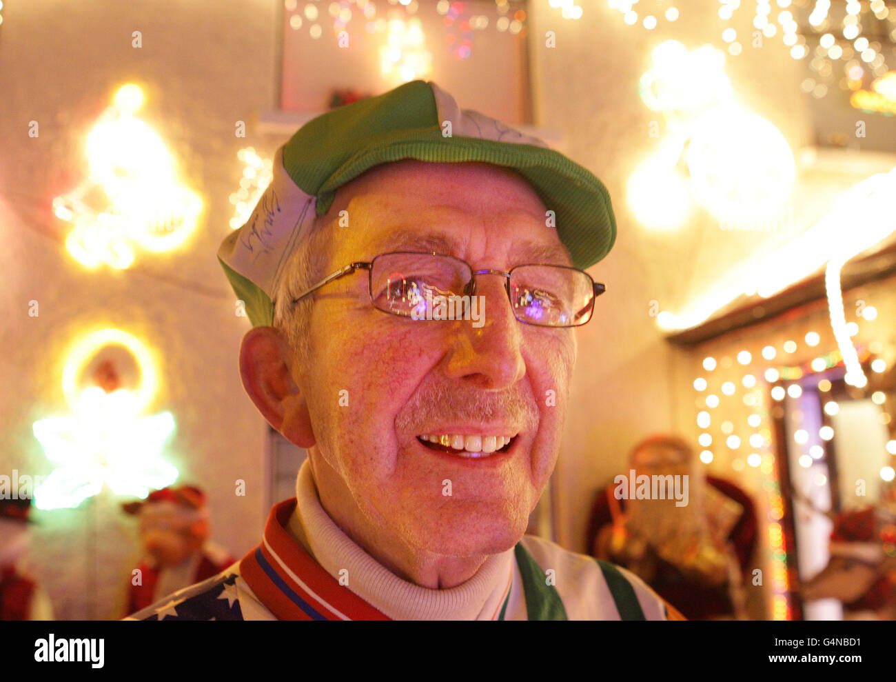 Christmas lights in Dublin Stock Photo - Alamy
