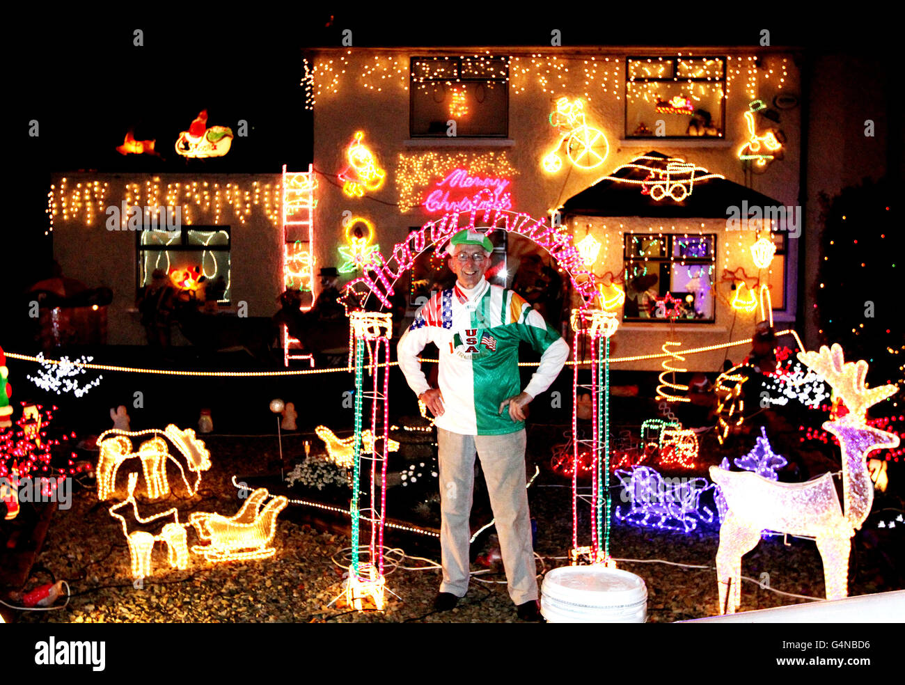 Liam tilley christmas lights hi-res stock photography and images - Alamy