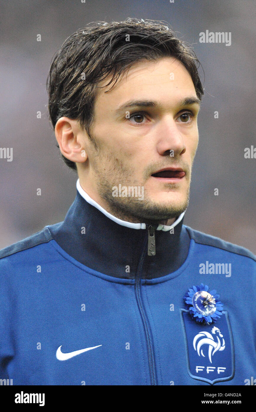 Soccer - International Friendly - France v USA - Stade de France. Hugo Lloris, France goalkeeper Stock Photo