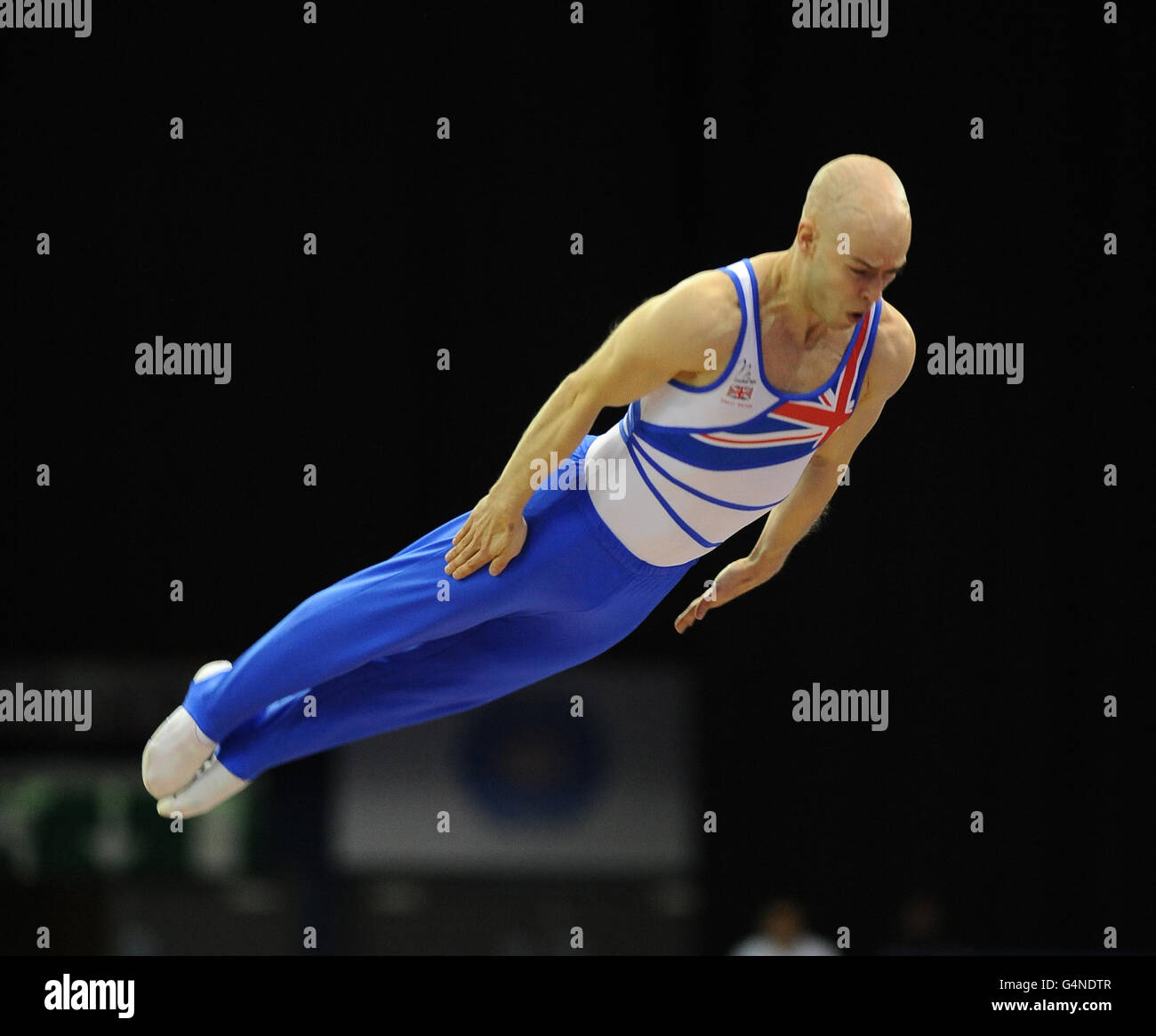 Trampolining tumbling champs 2011 hires stock photography and images