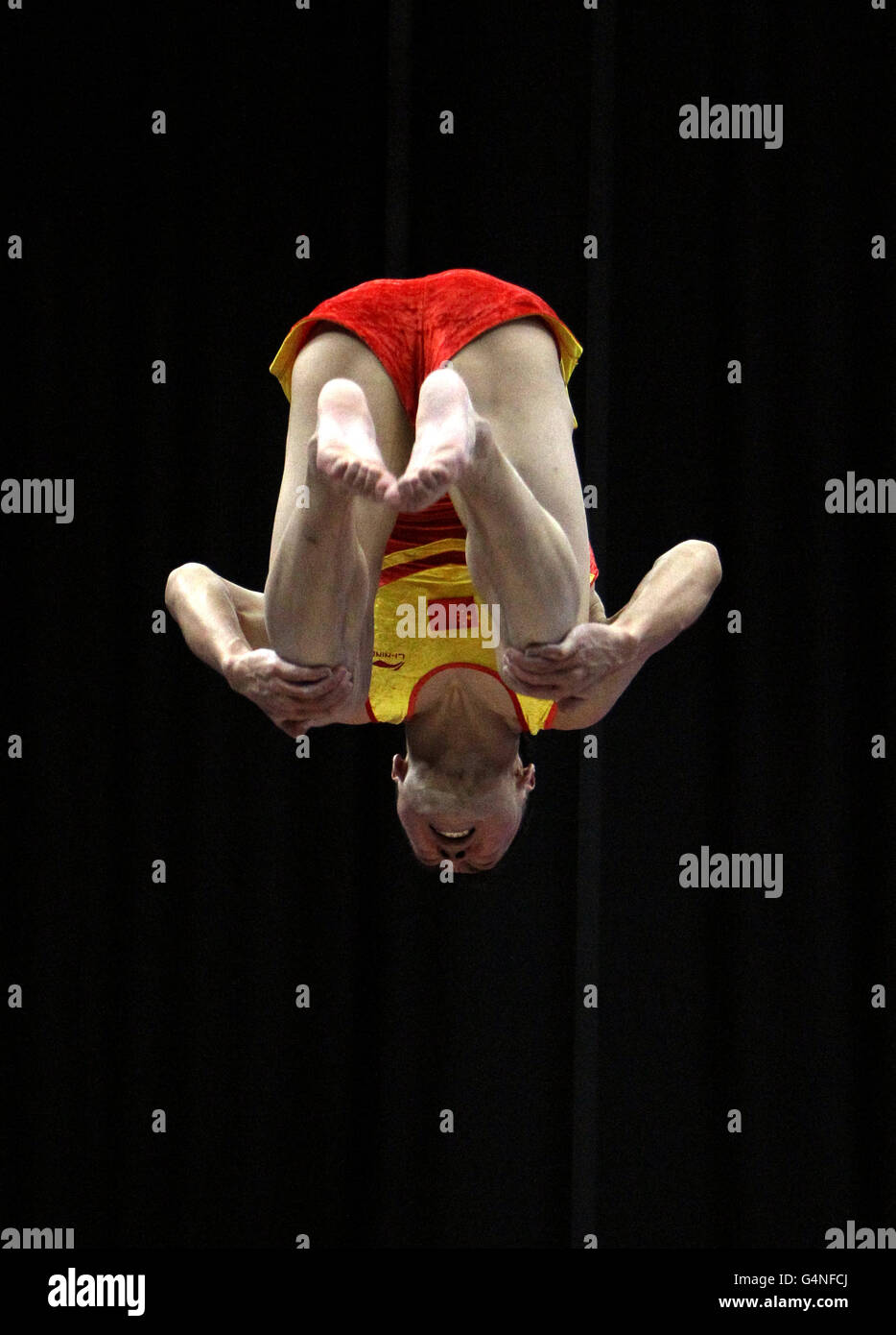Gymnastics 28th Trampoline and Tumbling World Championships 2011 Day Four NIA Stock Photo