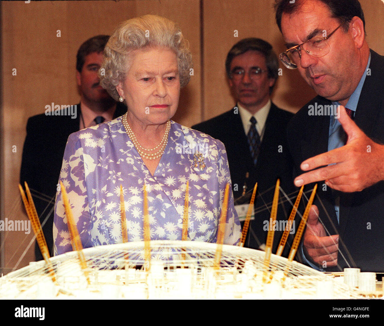 Queen/ Millennium Dome Stock Photo Alamy