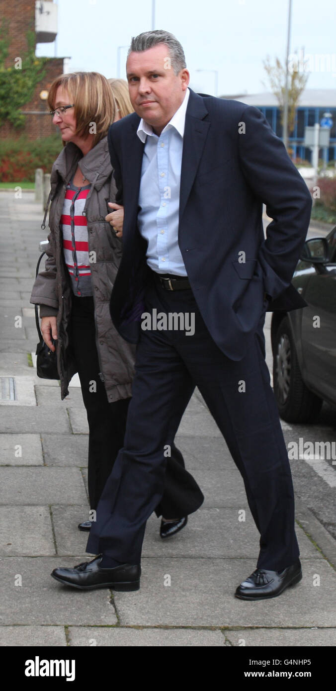 Sean Hoare inquest Stock Photo Alamy