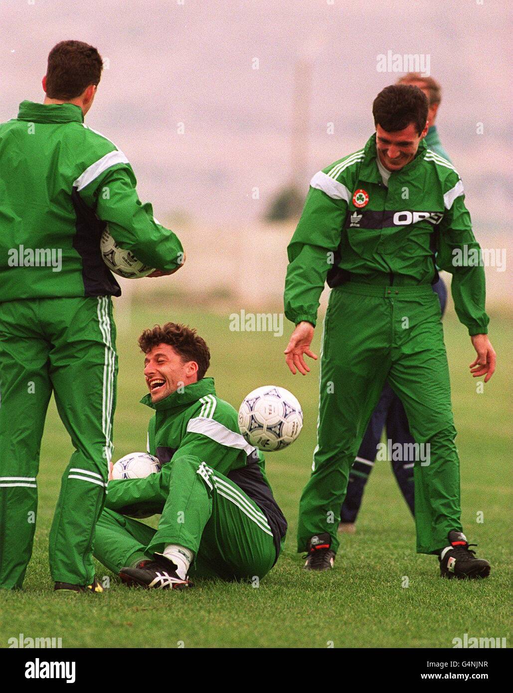 Soccer - Ireland Training - Malta Stock Photo