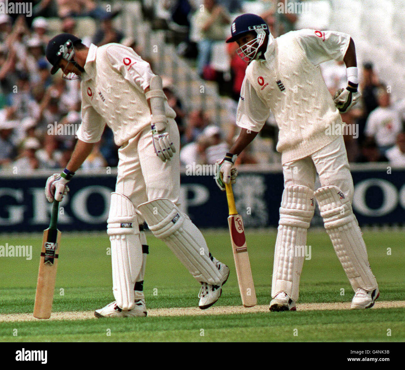 Cricket/Caddick & Tudor prod Stock Photo