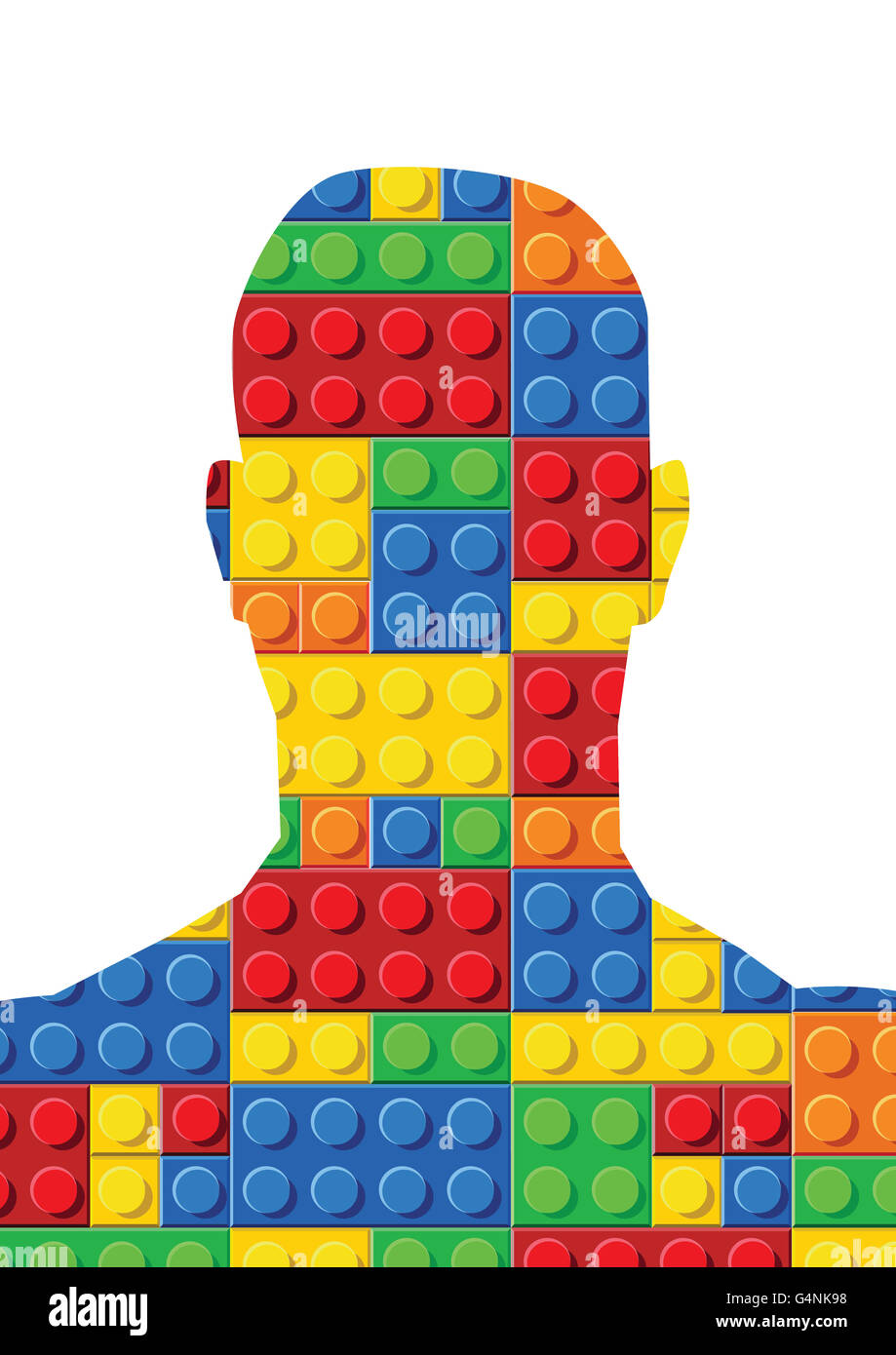 Lego Man Silhouette