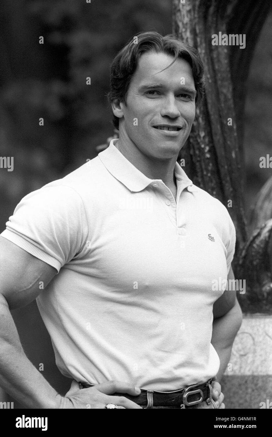 Film - Arnold Schwarzenegger - London Stock Photo