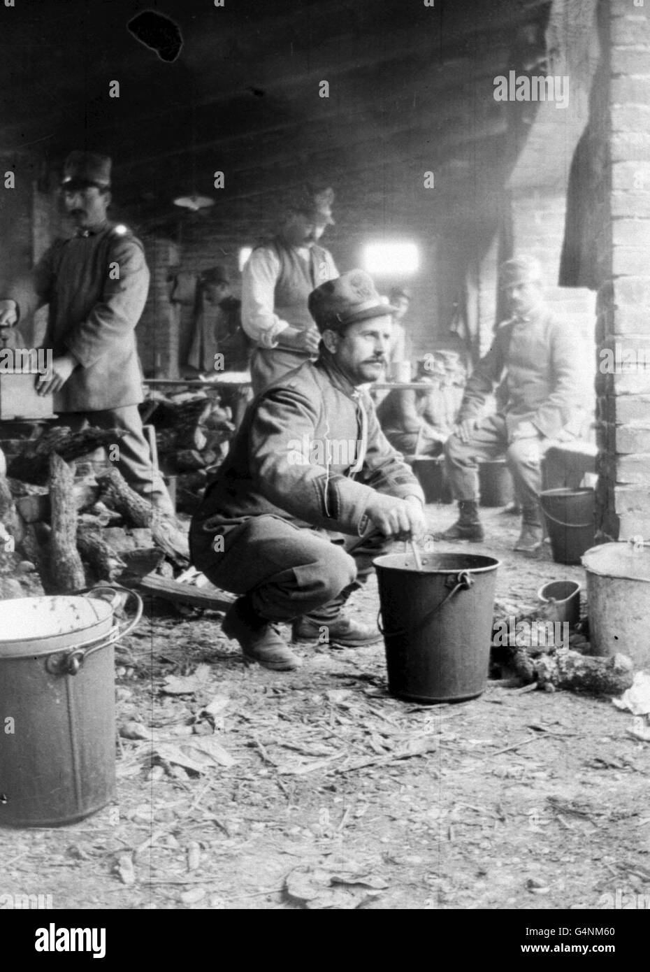 World War I/Italian troops Stock Photo