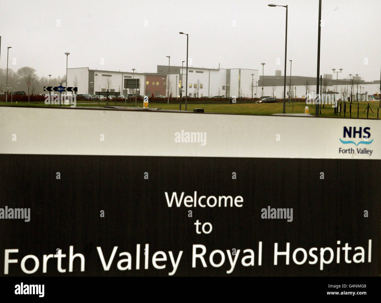 Forth Valley Royal Hospital Stock Photo Alamy