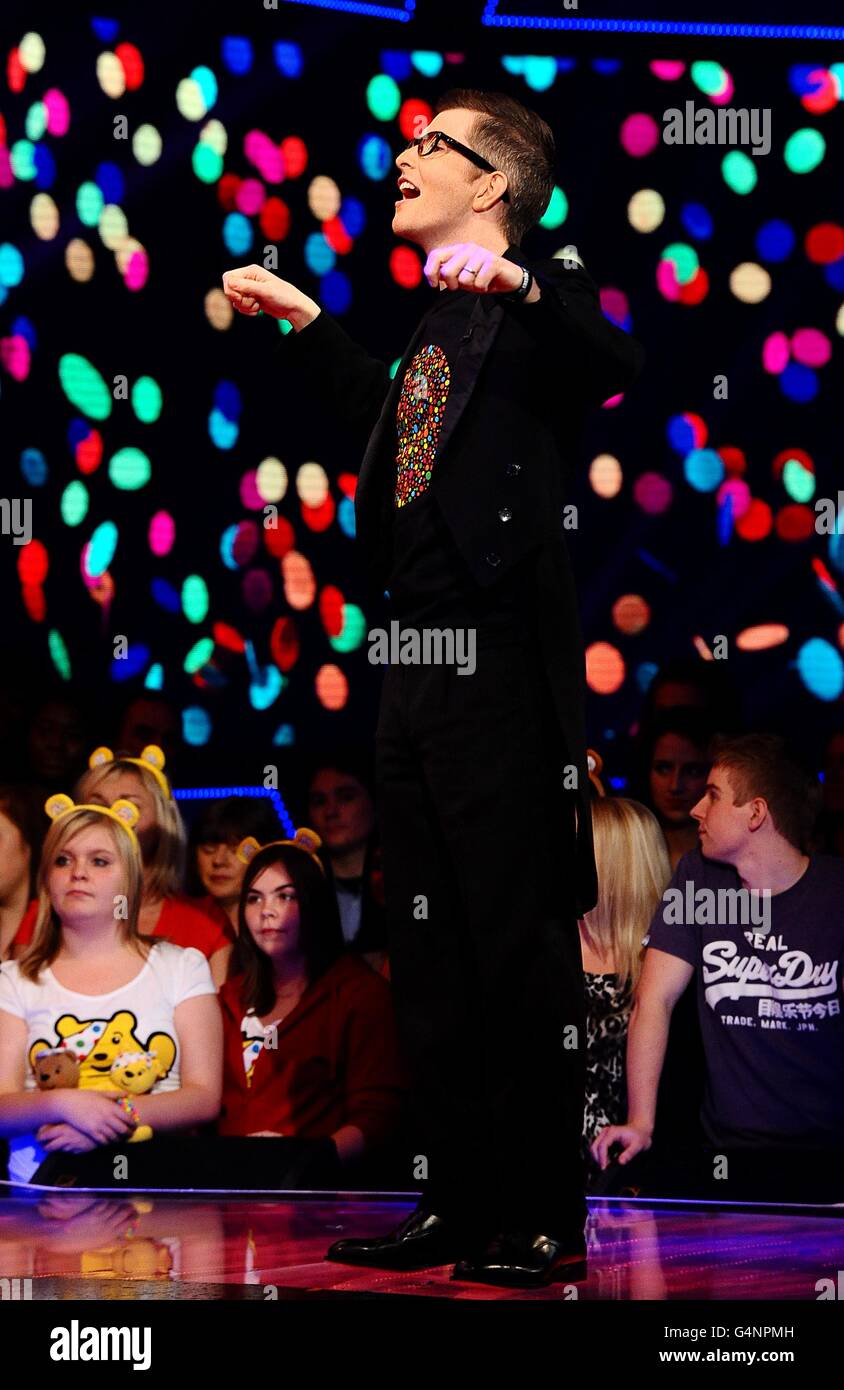 EXCLUSIVE TO PRESS ASSOCIATION. Gareth Malone conducting The Choir ...