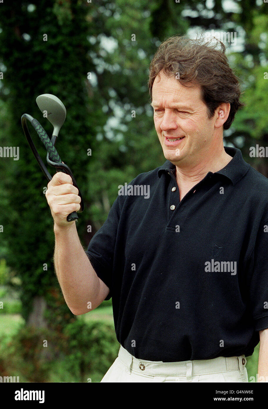 Actor Kevin Whately at a celebrity golfing event for the charity Sport