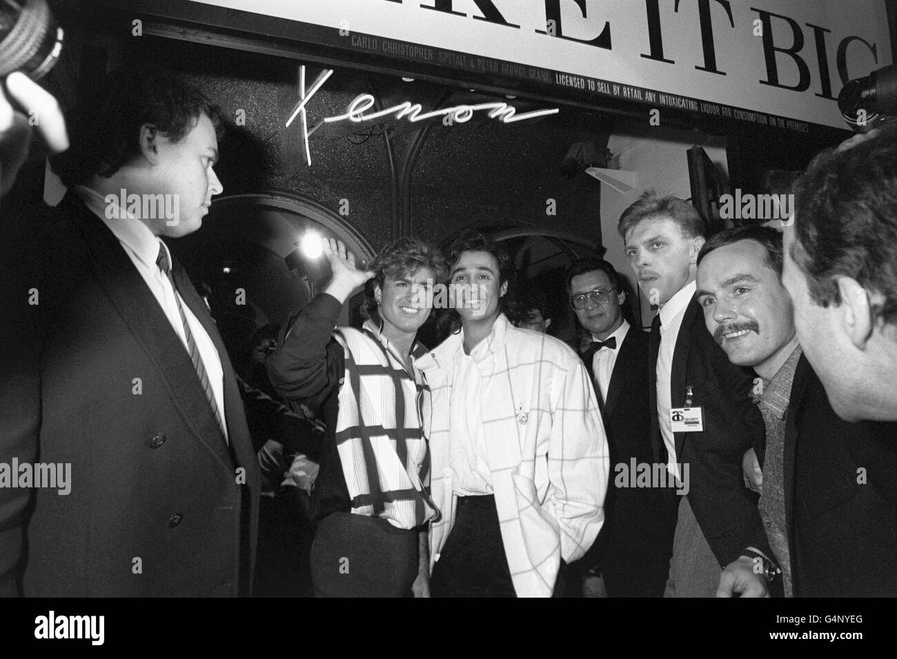 Wham Launch Party Hi res Stock Photography And Images Alamy