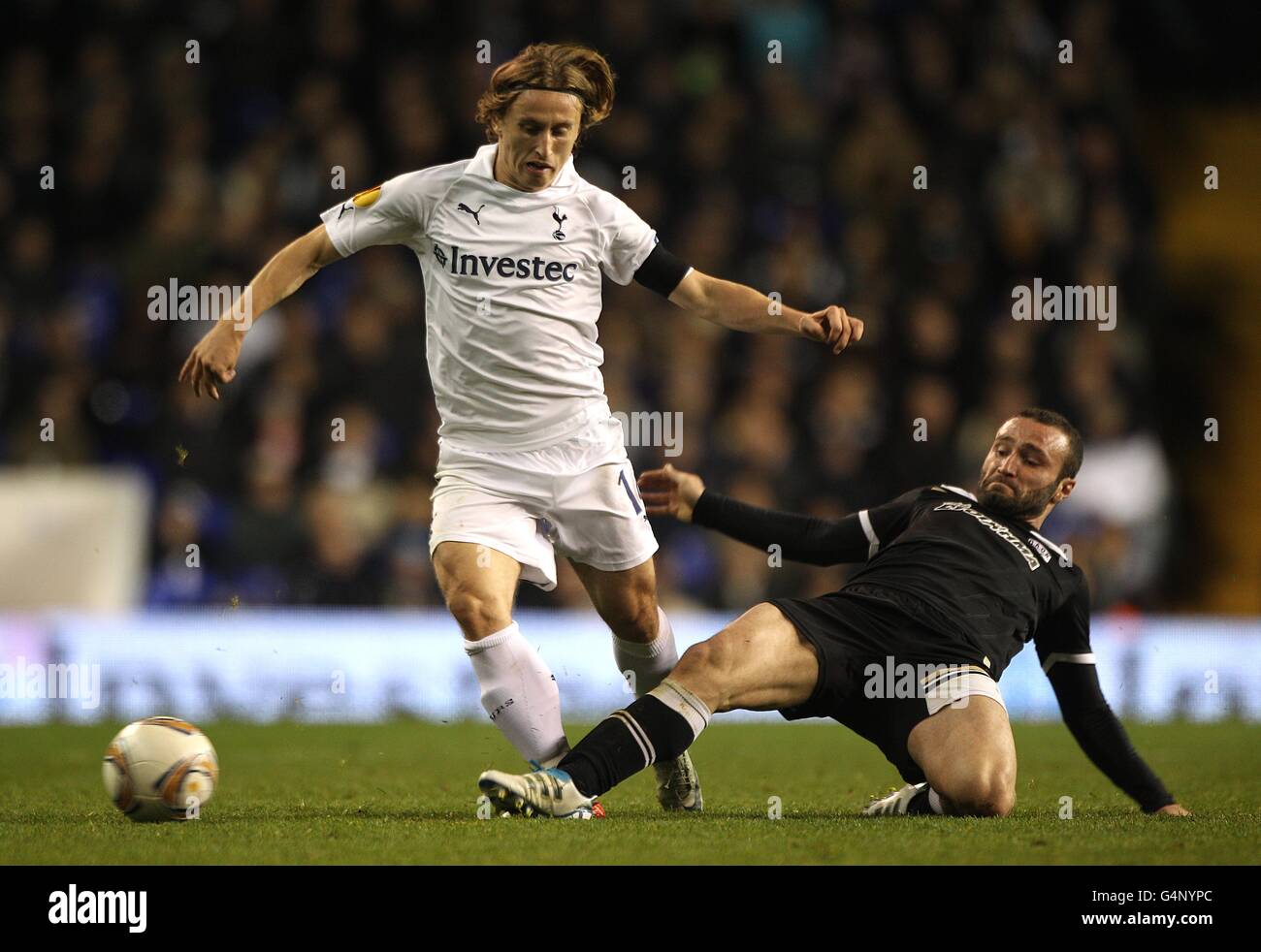 Soccer - UEFA Europa League - Group A - Tottenham Hotspur v PAOK Salonika - White Hart Lane Stock Photo