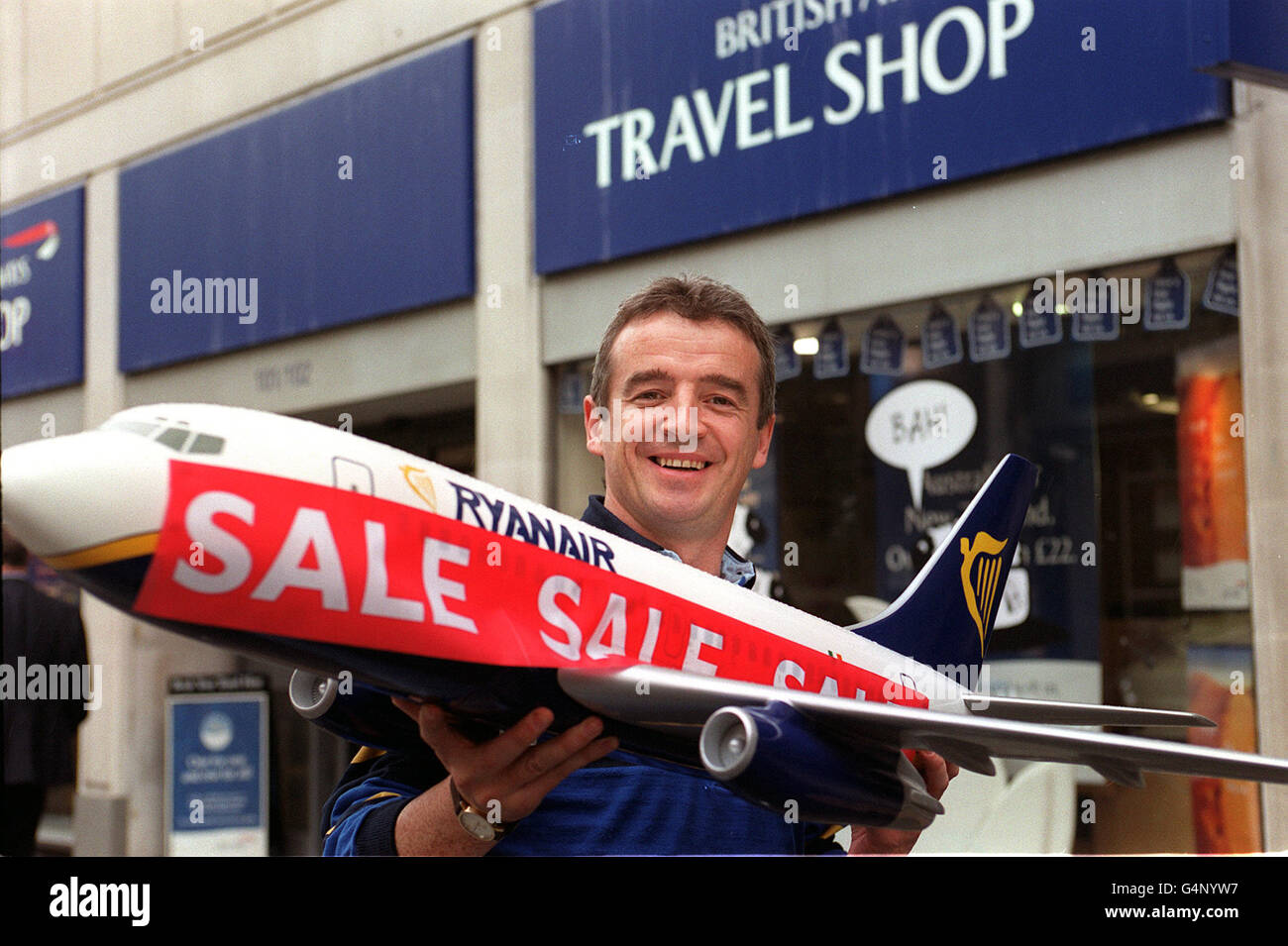 Transport/ Ryanair/O'Leary Stock Photo