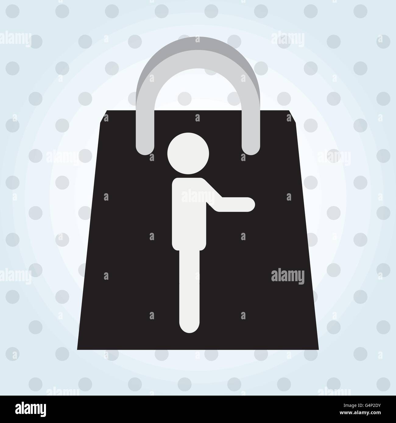 people shopping design Stock Vector Image & Art - Alamy