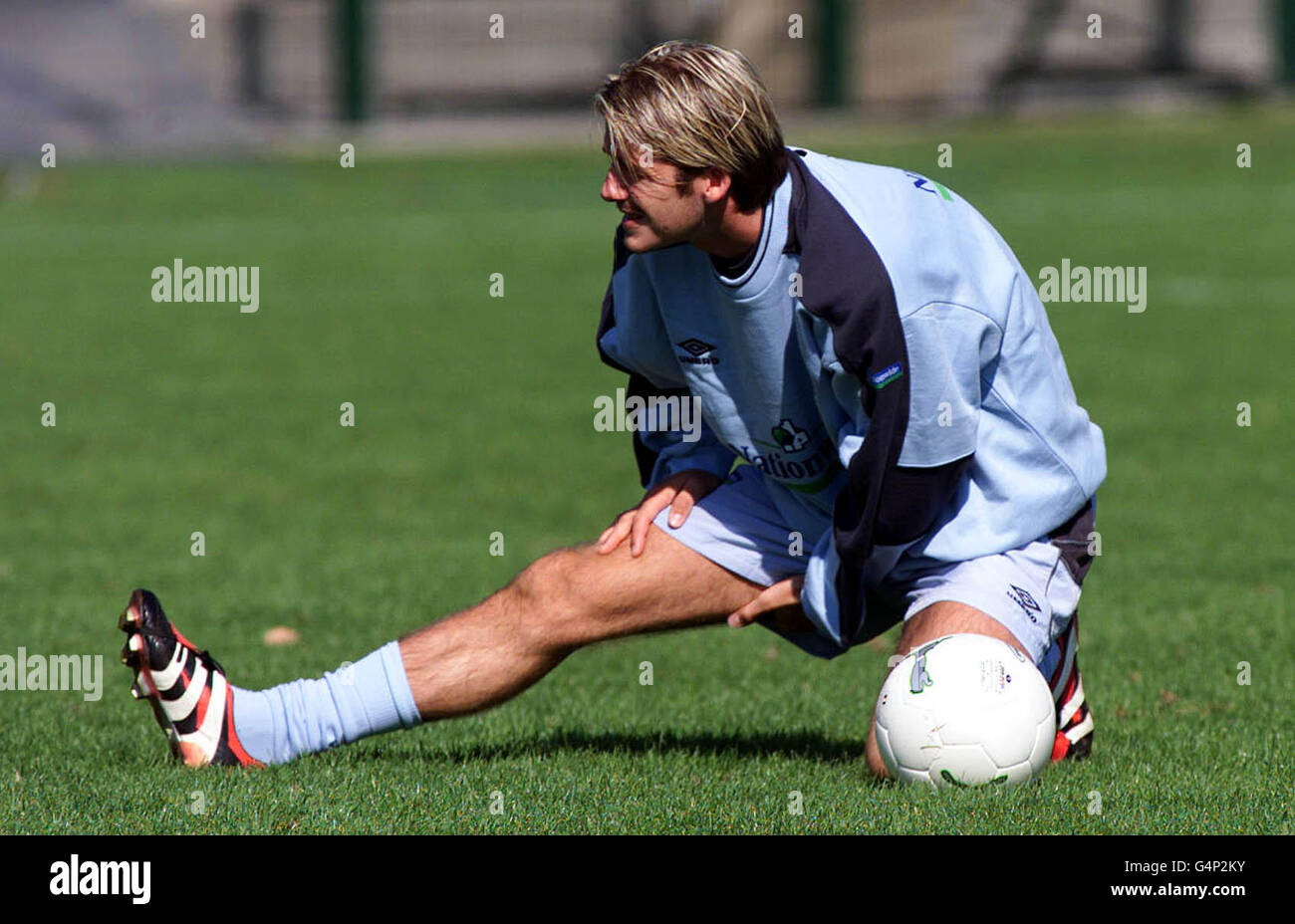 David beckham football hi-res stock photography and images - Alamy