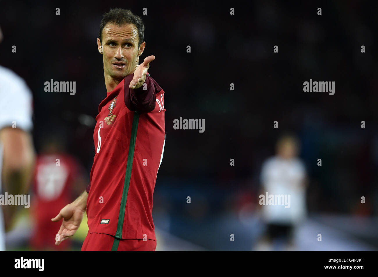 Ricardo Alberto Silveira de Carvalho (Portugal)                              ;  June 18; 2016- Football : Uefa Euro France 2016  Group Stage-MD2 ; Group F, Match 24 ; match between  Portugal 0-0 Austria  at  Stade Parc des Princes ; Paris, France.;         ;( photo by aicfoto)(ITALY) [0855] Stock Photo