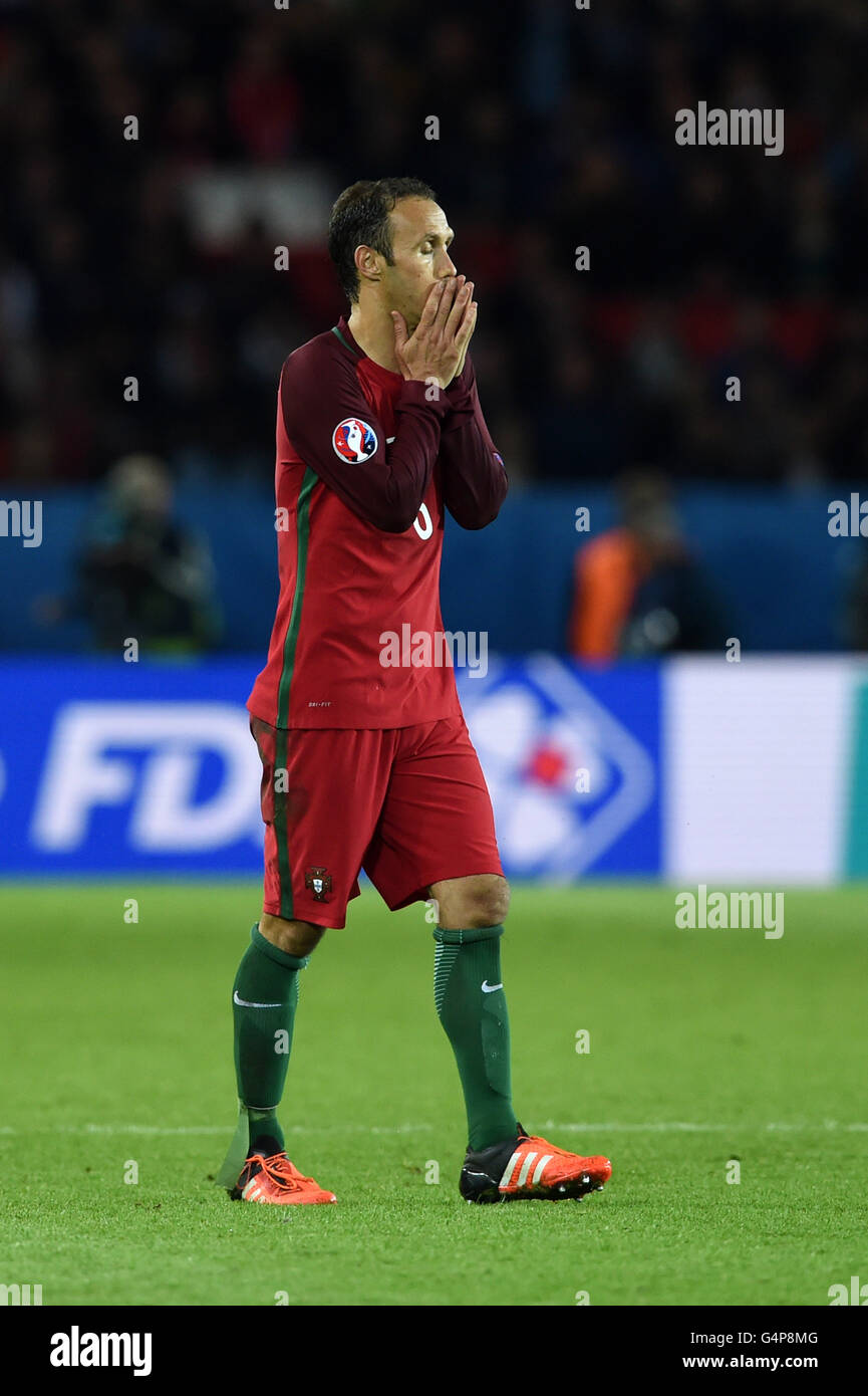 Ricardo Alberto Silveira de Carvalho (Portugal)                              ;  June 18; 2016- Football : Uefa Euro France 2016  Group Stage-MD2 ; Group F, Match 24 ; match between  Portugal 0-0 Austria  at  Stade Parc des Princes ; Paris, France.;         ;( photo by aicfoto)(ITALY) [0855] Stock Photo