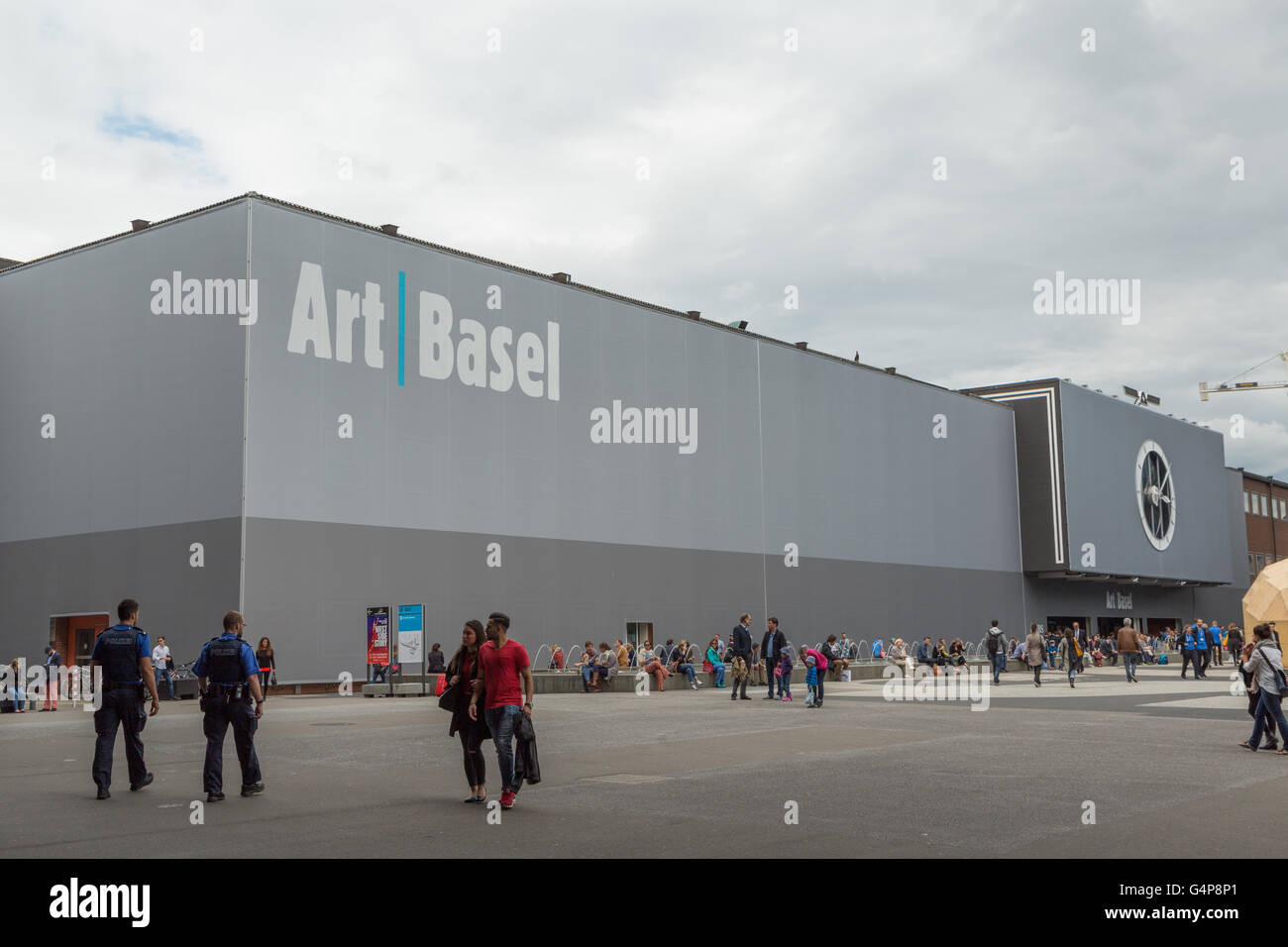 Basel, Switzerland. 19th June, 2016. Art Basel 2016, Basel, Switzerland. Since 1970, Art Basel’s goal has been to connect the world's premier galleries and their patrons, as well serving as a meeting point for the international art world. Credit:  Stephen Allen/Alamy Live News. Stock Photo