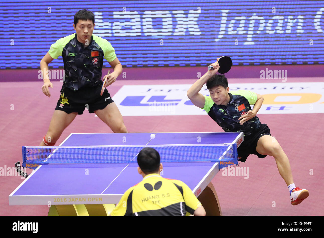 Ma Long & Xu Xin (CHN), JUNE 19, 2016 Table Tennis ITTF World Tour