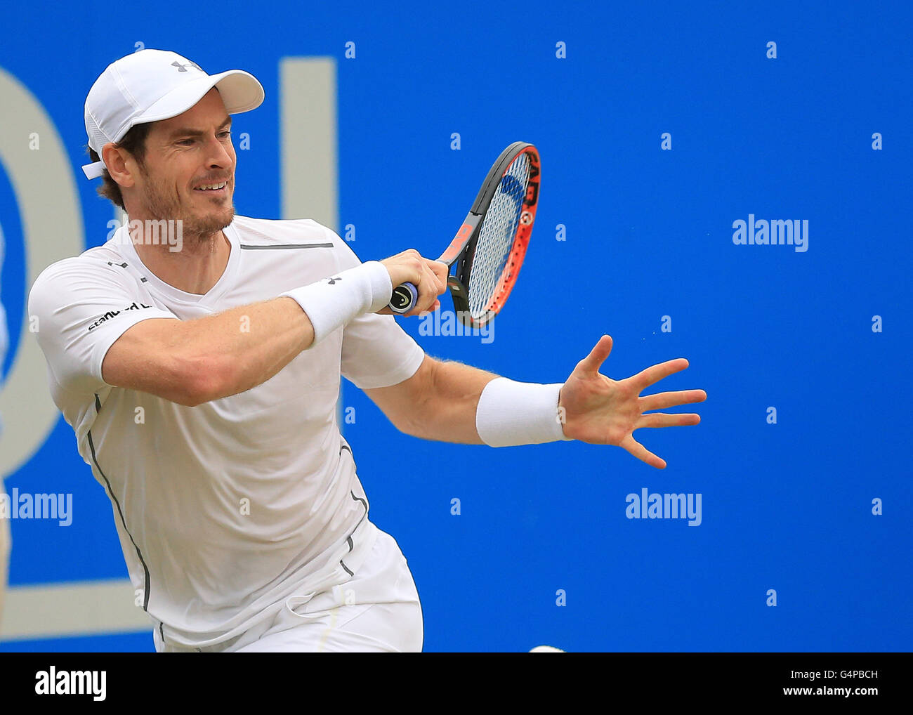 The Queens Club, London, UK. 19th June, 2016. Aegon Championships Final. Andy Murray versus