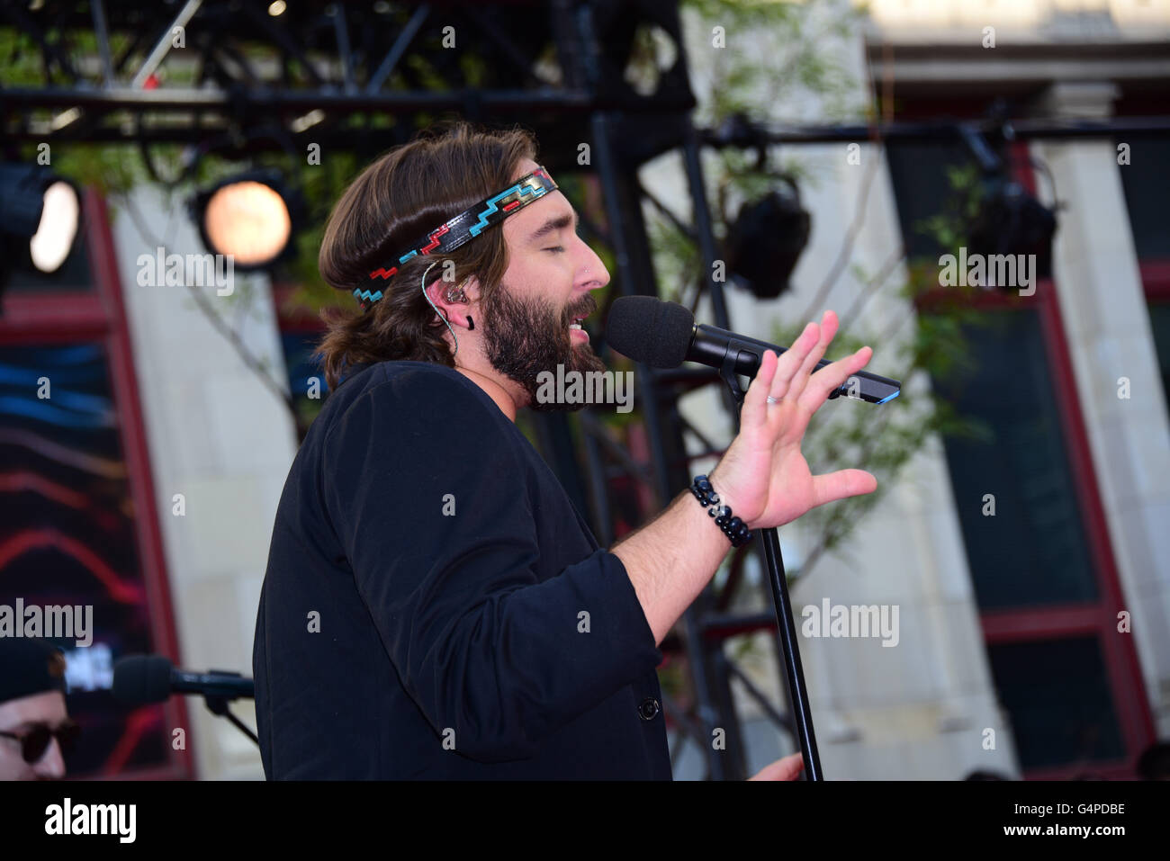 Toronto, Ontario, Canada. 19th June, 2016. COLEMAN HELL performs at the 2016 iHeartRADIO MuchMusic Video Awards at MuchMusic HQ on June 19, 2016 in Toronto, Canada Credit:  Igor Vidyashev/ZUMA Wire/Alamy Live News Stock Photo