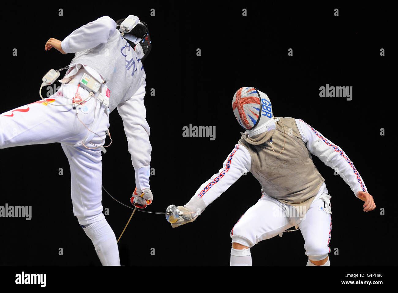 Olympics Fencing London 2012 Test Event Boxing International