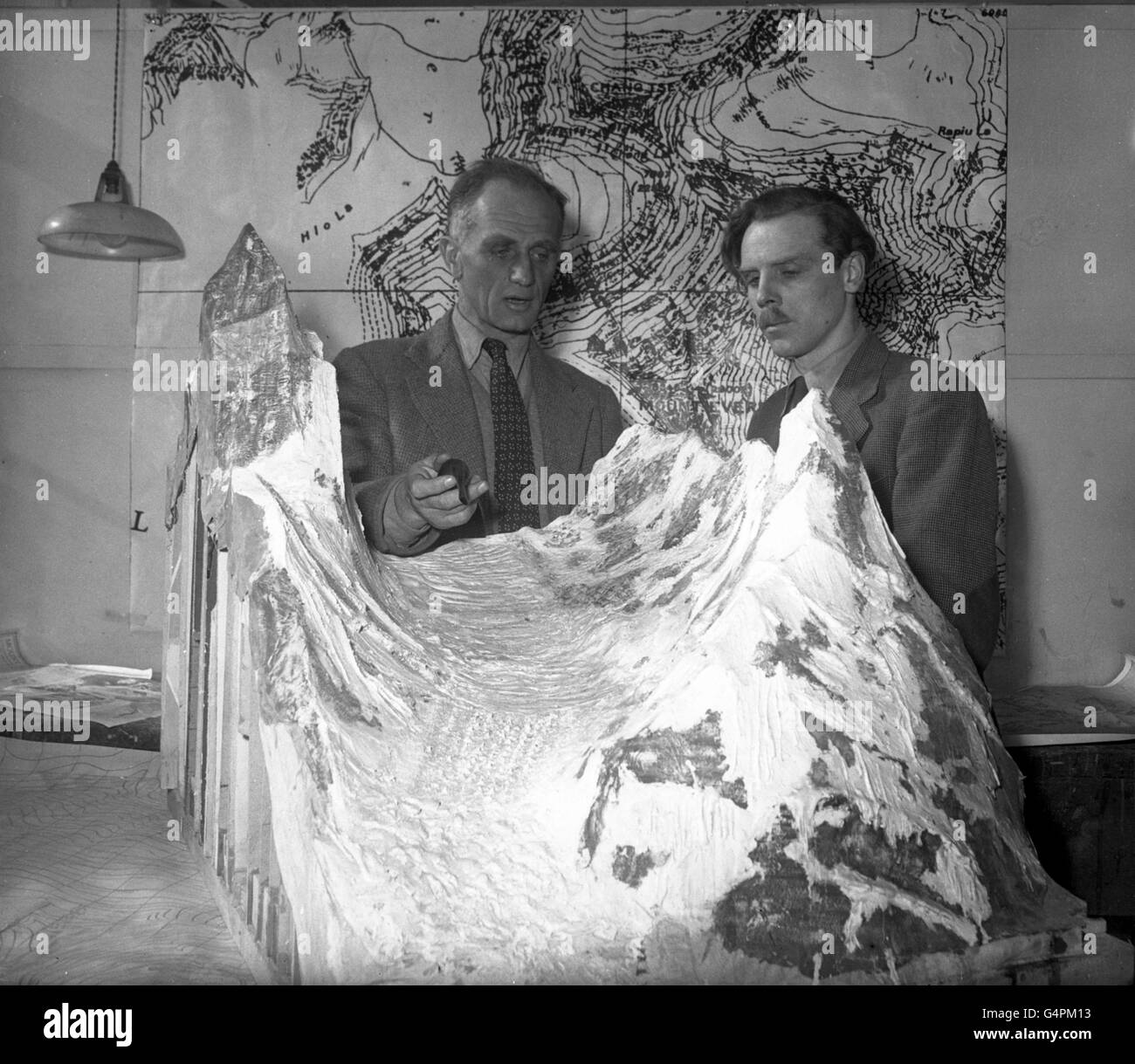 Exploration Model of Mount Everest British Industries Fair