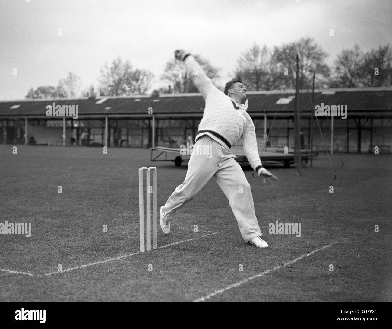 Cricket Australia Nets Lord's Stock Photo Alamy