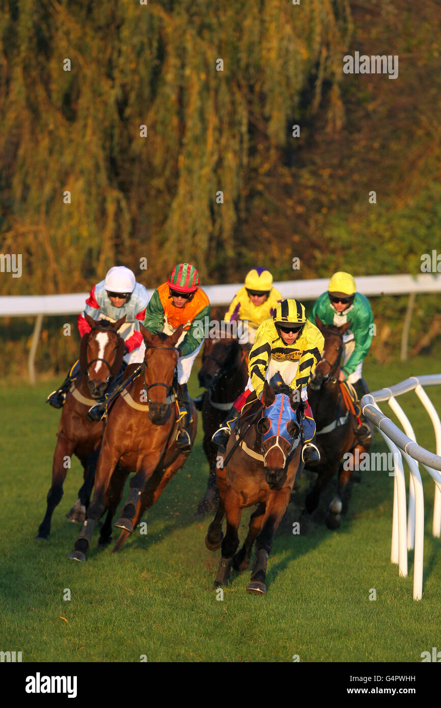 Faulkingham Races Fakenham general view hi-res stock photography and images - Alamy