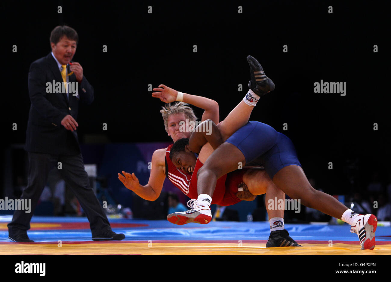 Olympics Wrestling London 2012 Test Event Day Two Excel Arena