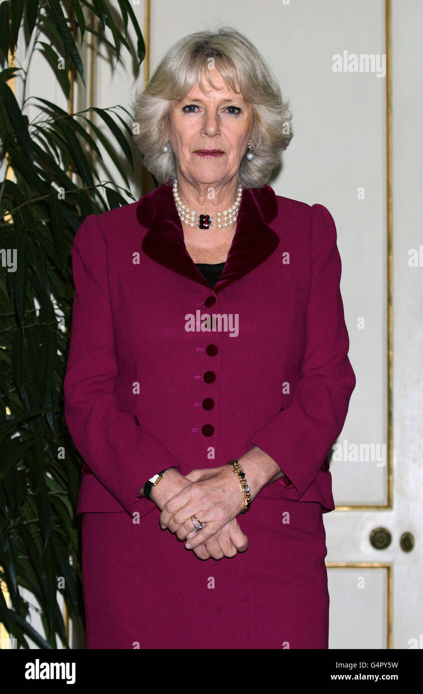 The Duchess of Cornwall, Patron of the National Literacy Trust, hosts a ...