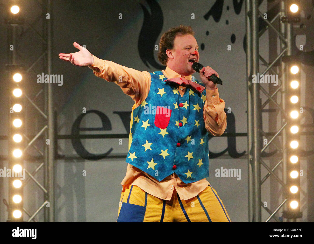 Bluewater Christmas lights Stock Photo Alamy